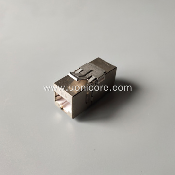 RJ45 to RJ45 STP CAT6A 10G coupler jack